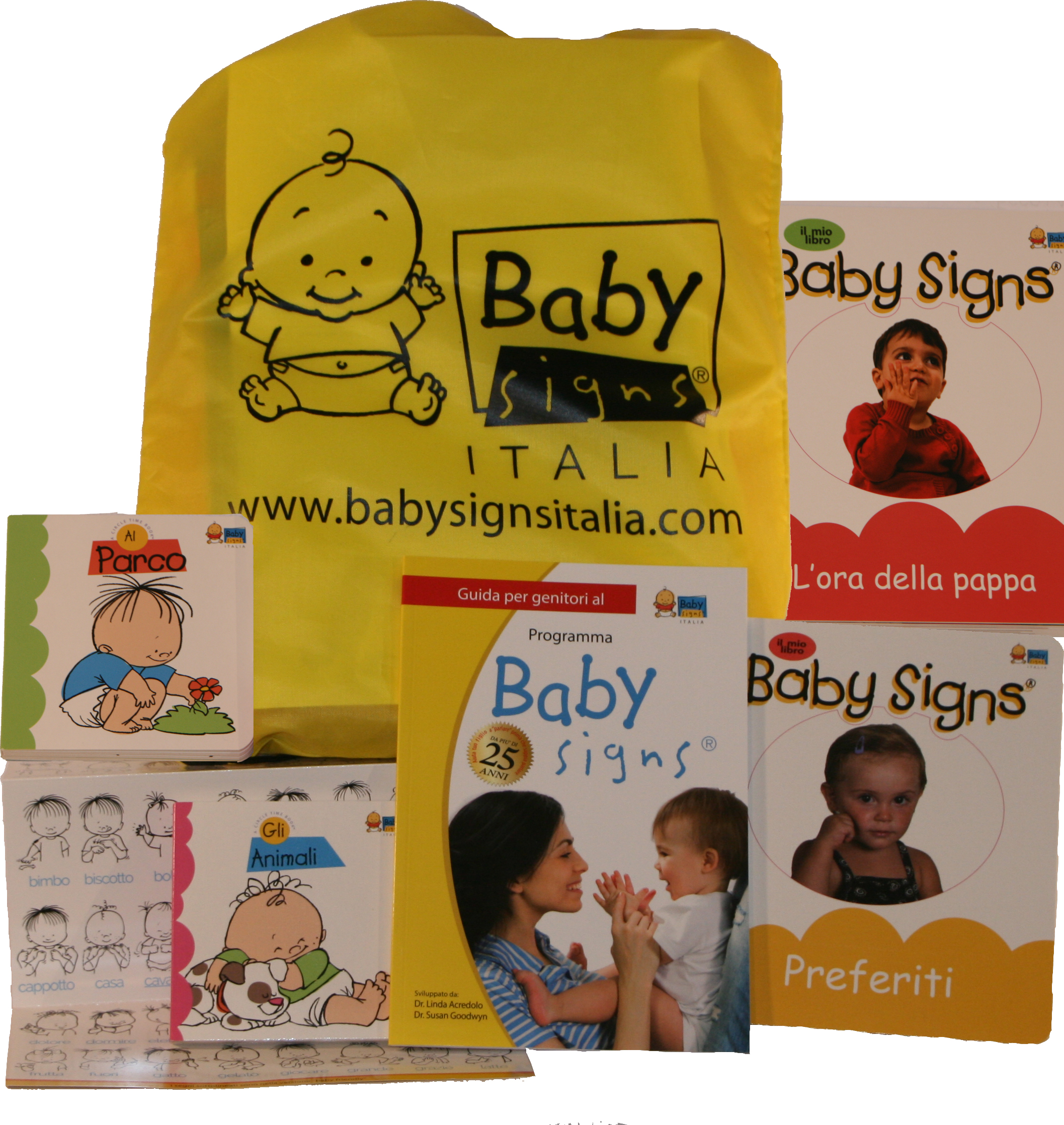 Kit Baby Signs con libretti aggiuntivi